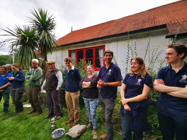 Onlookers at the prizegiving